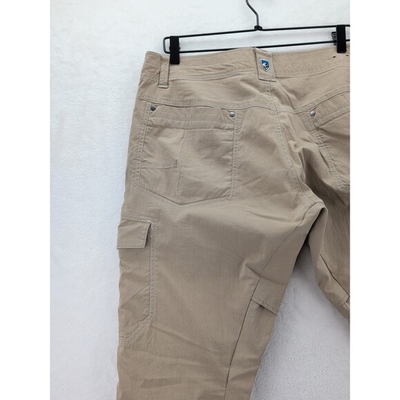 Kuhl Renegade Cargo Hiking Pants 36x32 Lightweight Beige Stretchy Breathable - Picture 14 of 16